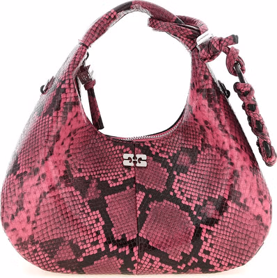 Fuchsia Recycled Polyester Handbag