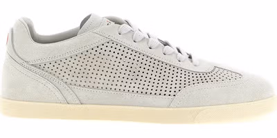 Gray Calfskin Low Top Sneakers