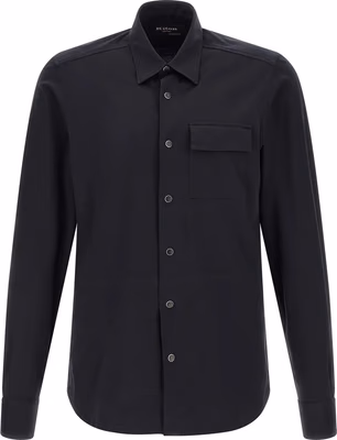 Blue Cotton Blouse