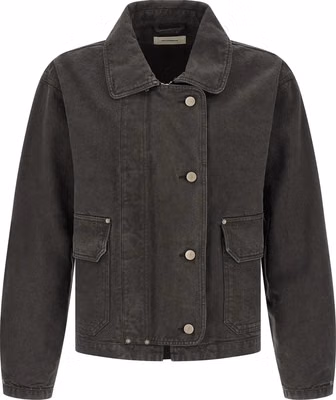 Gray Organic Cotton Denim Jacket