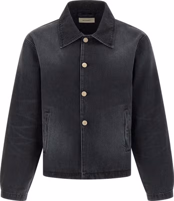 Black Organic Cotton Denim Jacket