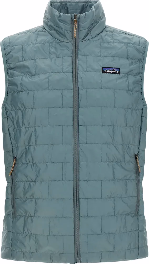PATAGONIA Blue Polyester Sleeveless Jacket
