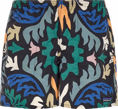 Multicolor Polyester Swim Shorts