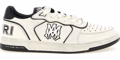 Bicolor Bovine Leather Low Top Sneakers