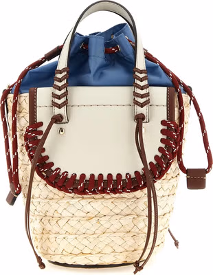 Multicolor Pantograph Handbag
