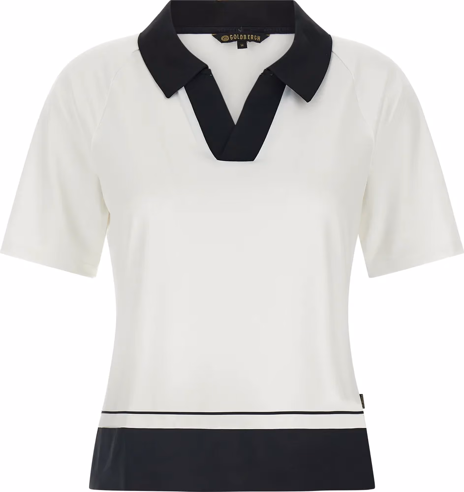 GOLDBERGH Bicolor Polyester Polo Shirt