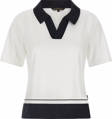 Bicolor Polyester Polo Shirt
