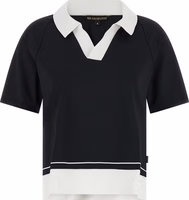 Bicolor Polyester Polo Shirt
