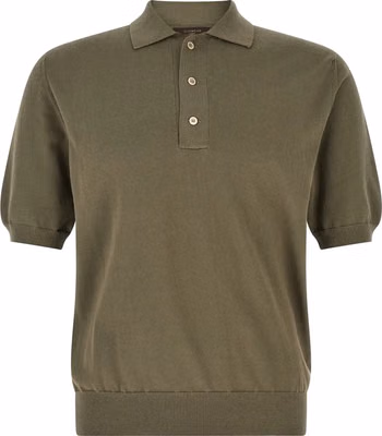 Bicolor Cotton Polo Shirt