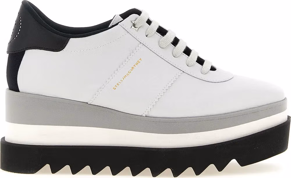 Stella McCartney Gray Polyethylene Wedge Sandals