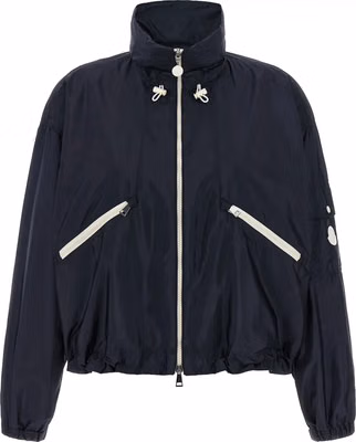 Blue Polyamide Shell Jacket