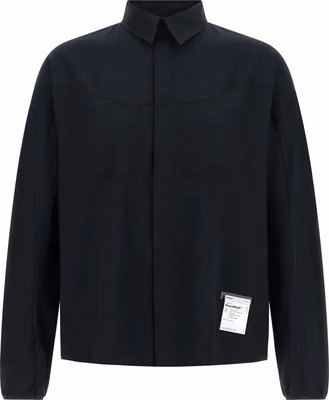Black Polyester Blouse