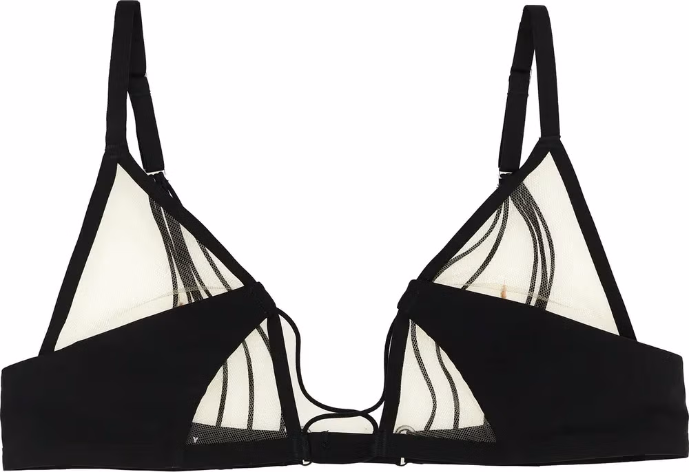 Rick Owens Black Nylon Bra
