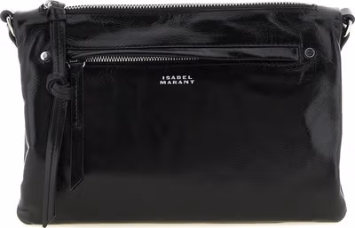 Black Calfskin Crossbody Bag
