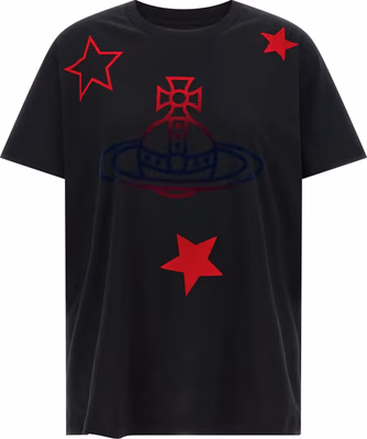 Black Cotton T-Shirt