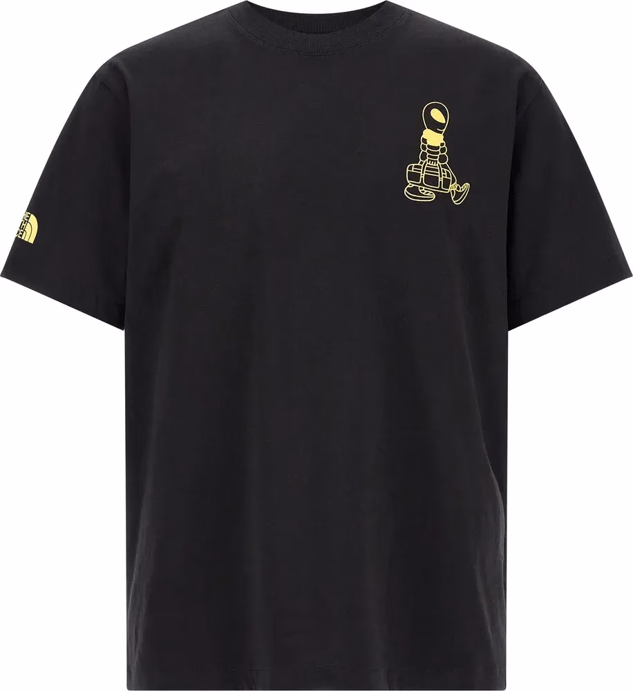The North Face Black Cotton T-Shirt