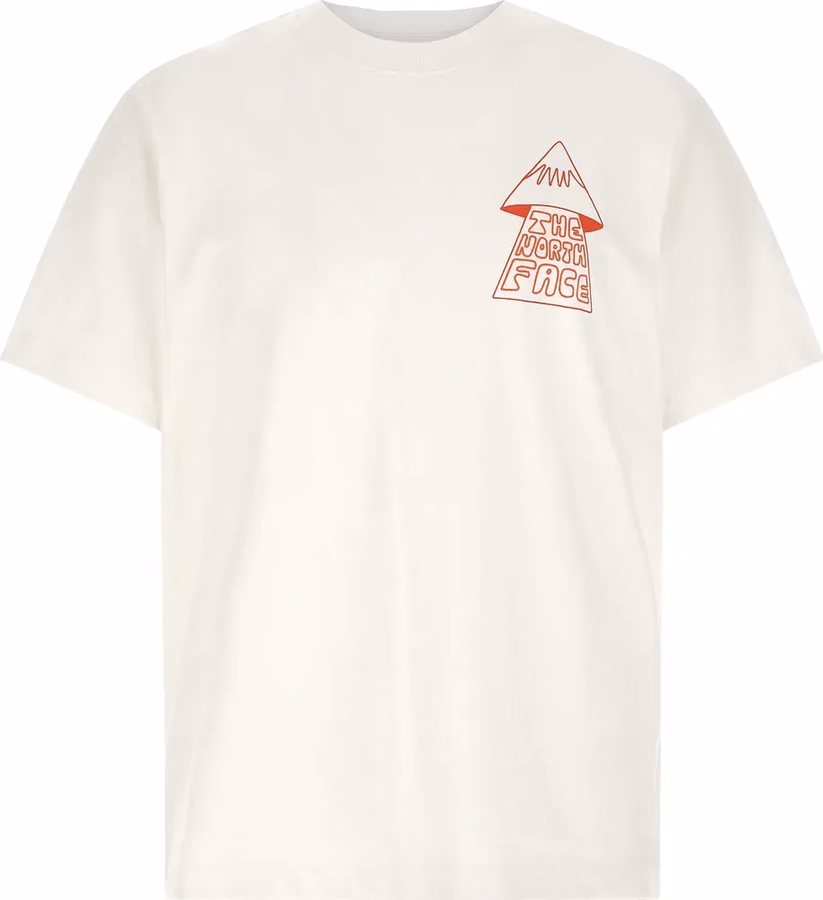 The North Face White Cotton T-Shirt