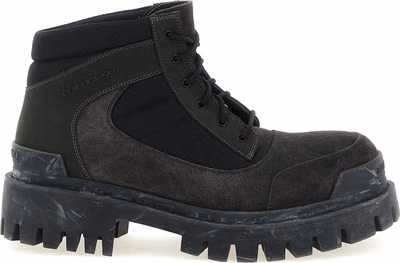 Brown Calfskin Ankle Boots