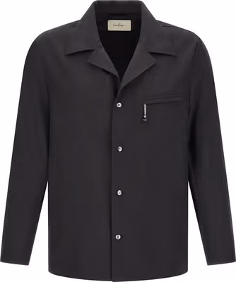 Gray Polyester Blouse