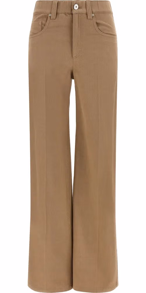 Brunello Cucinelli Beige Cotton Jeans Denim