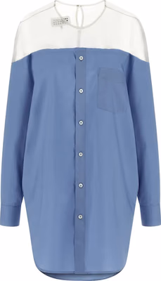 Blue Cotton Blouse