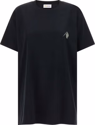 Black Cotton T-Shirt