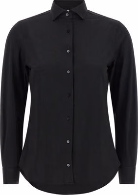 Black Polyamide Blouse