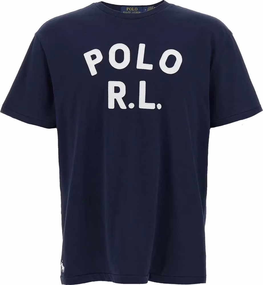 Polo Ralph Lauren Blue Cotton T-Shirt