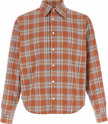Orange Cotton Blouse