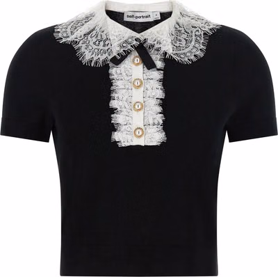 Bicolor Wool Blouse
