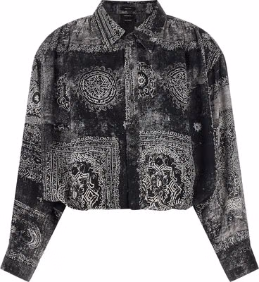 Black Silk Blouse