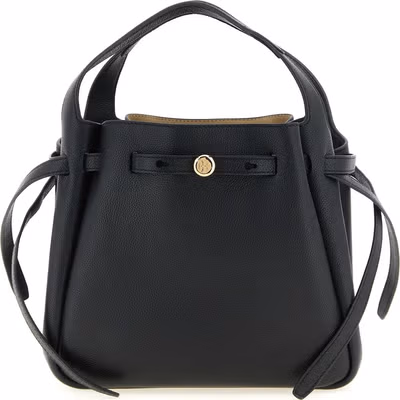 Black Cowhide Handbag