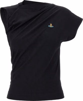 Black Cotton T-Shirt