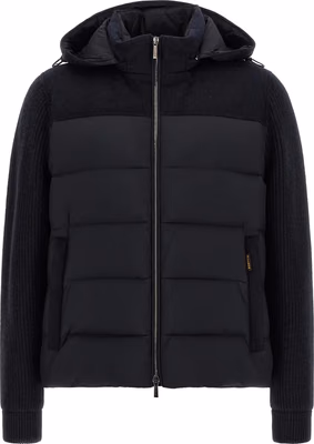 Blue Wool Full-Length Jacket