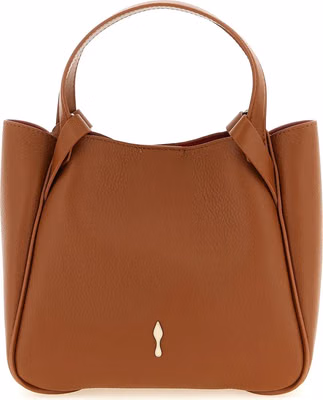 Brown Calfskin Tote Bag