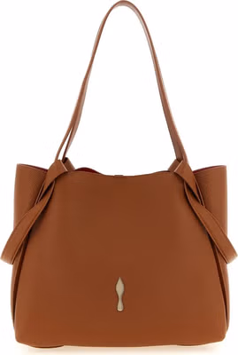 Brown Calfskin Tote Bag