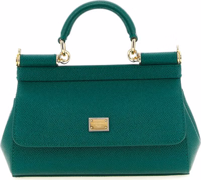 Bicolor Calfskin Handbag