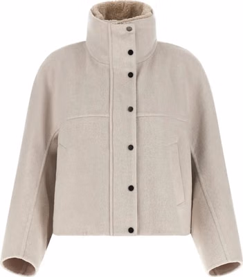 Gray Virgin Wool Coat
