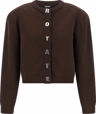 Brown Organic Cotton Cardigan