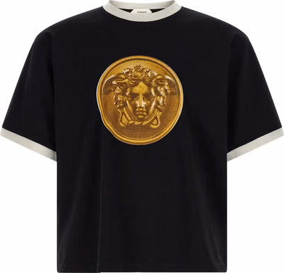 Black Cotton T-Shirt