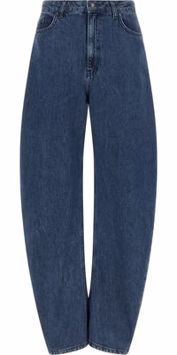 Blue Organic Cotton Relaxed Fit Jeans