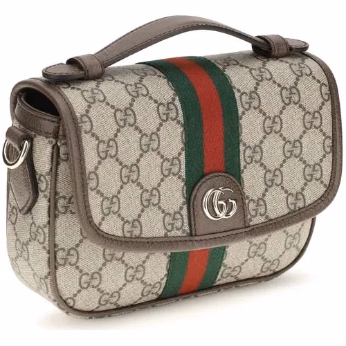 Gucci Beige Fabric Handbag