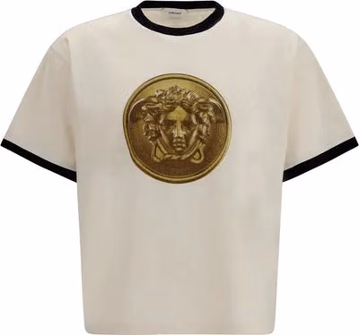 Beige Cotton T-Shirt