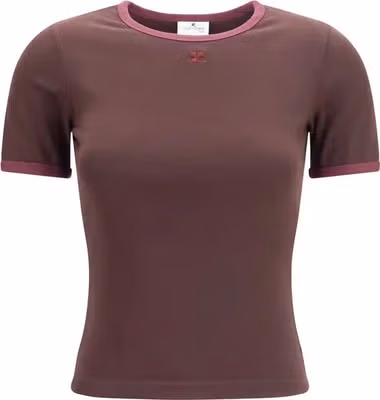 Brown Cotton T-Shirt