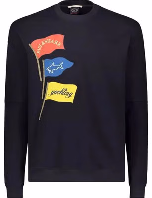Blue Cotton Sweatshirt