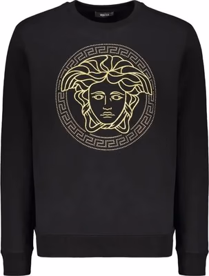 Black Cotton Sweatshirt