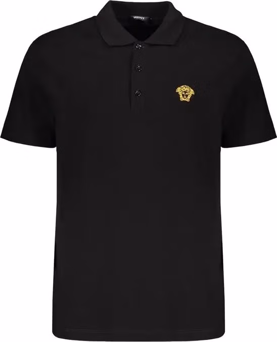 Versace Black Cotton T-Shirt