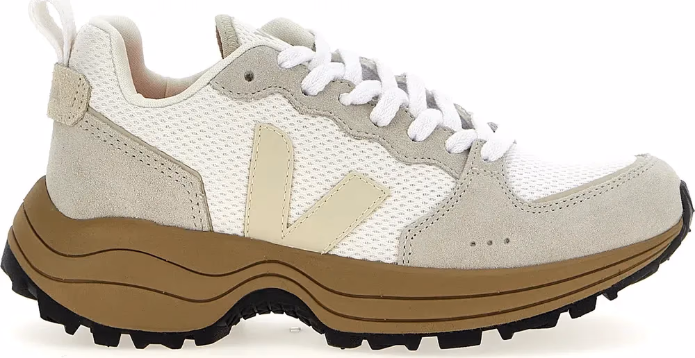 Veja Beige Recycled Polyester Athletic Sneakers