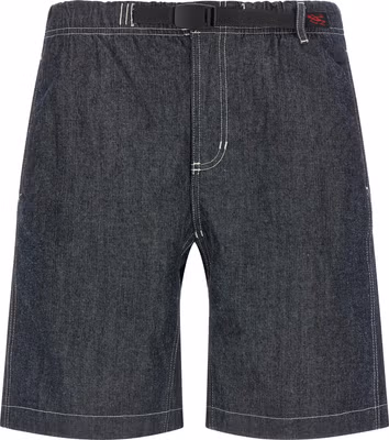 Blue Cotton Bermuda Shorts
