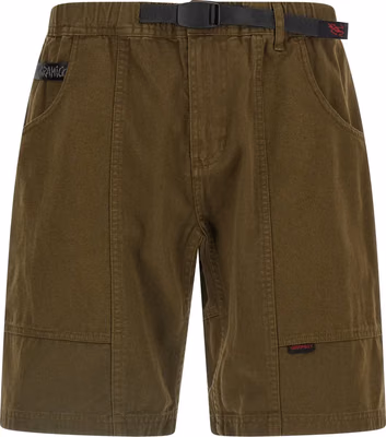 Brown Cotton Bermuda Shorts
